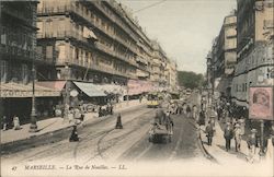 Marseille - Noailles Street France Postcard Postcard Postcard