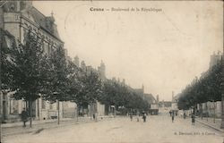 Boulevard de la Republique Postcard