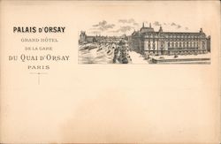 Palais D'Orsay Paris, France Postcard Postcard Postcard