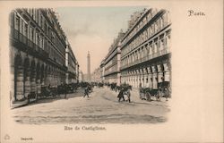 Rue de Castiglione Paris, France Postcard Postcard Postcard