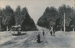 Le Prado vue prise du Rond Point Postcard