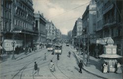 La Cannebiere Marseille, France Postcard Postcard Postcard