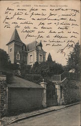 Villa Madeleine, Route de Courtilles Gueret, France Postcard Postcard Postcard