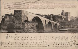 Pont Saint-Bénézet Postcard