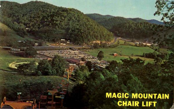 Magic Mountain Chair Lift Tweetsie Railroad Blowing Rock Nc