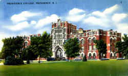 Providence College Rhode Island Postcard Postcard