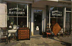 Maxwell's Antiques, 172 Water Street Hallowell, ME Postcard Postcard