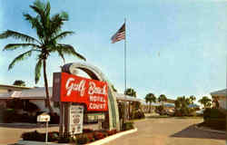 Gulf Beach Hotel, 930 Benjamin Franklin Drive Sarasota, FL Postcard Postcard