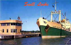 Bertrand H. Snell Locks Massena, NY Postcard Postcard