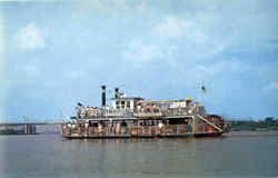 The Memphis Queen Ii Riverboats Postcard Postcard