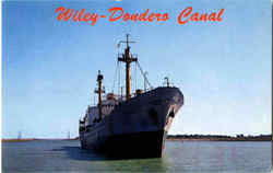 Wiley Dondero Canal St. Lawrence Seaway Postcard