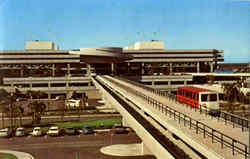 Tampa International Jetport Terminal Florida Postcard Postcard