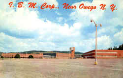 I. B. M. Corp. Owego, NY Postcard Postcard