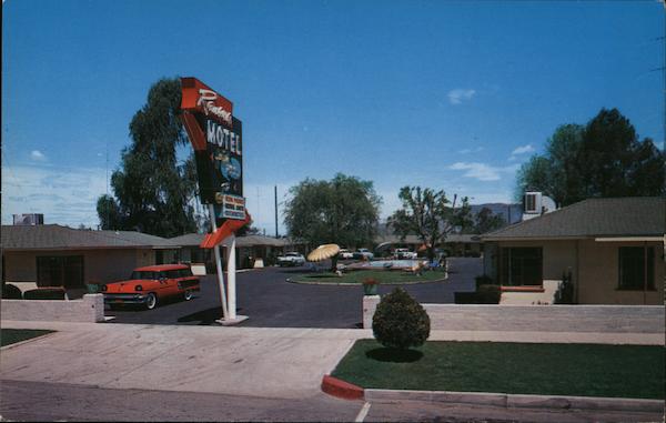 Ramona Motel Hemet, CA Postcard