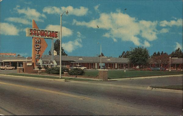 Syl-Va-Lane Motel and Restaurant Sylvania, GA Postcard