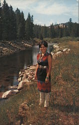 Nore Begay, Miss Indian America XVIII Native Americana Postcard Postcard Postcard