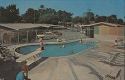 Pacific Grove Motel Postcard