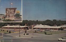 Airliner Motel Postcard