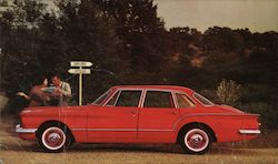 Plymouth Valiant V-200 4-Door Sedan Cars Postcard Postcard Postcard