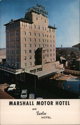 Marshall Motor Hotel Postcard