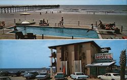 Ship Ahoy Motel Cherry Grove Beach, SC Postcard Postcard Postcard