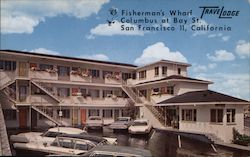 Fisherman's Wharf TraveLodge Postcard