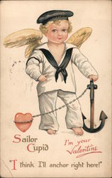 Sailor Cupid Postcard Postcard Postcard