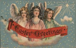 Easter Greetings Postcard