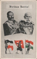 Viribus Unitis! Turkish Royalty Postcard