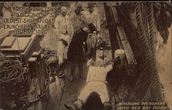 Branding Prisoners with Red Hot Irons Prisons Postcard Postcard Postcard