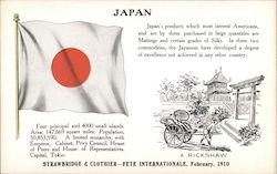 Japanese Flag Postcard