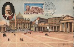 Citta del Vaticano - Basilica di San Pietro e Palazzo Vaticano Postcard