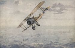 Sopwith Camel Biplane Aircraft Postcard Postcard Postcard