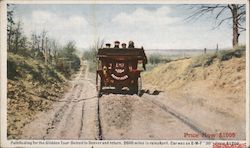 Pathfinding for the Glidden Tour - Detroit to Denver and Return Cars Postcard Postcard Postcard