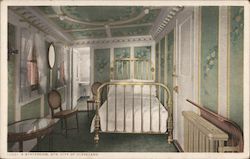 A Stateroom, Steamer City of Cleveland Interiors Postcard Postcard Postcard