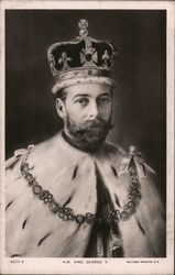 H.M. King George V. Royalty Postcard Postcard Postcard