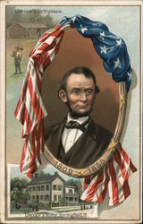 Lincoln's Birthplace. President's Day Postcard Postcard Postcard