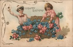 A Happy Birthday Postcard