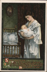 Sleep Baby Sleep Babies Postcard Postcard Postcard