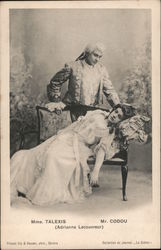 Mme. Talexis and Mr. Codou (Adrienne Lecouvreur) Postcard