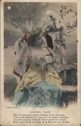 Two women: "Floral madrigal" Postcard