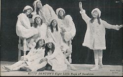 Kitty Denton's Eight Little Rays of Sunshine Postcard