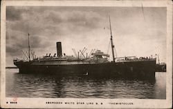 Themistocles Steamers Postcard Postcard Postcard