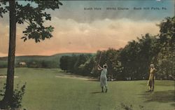 Sixth Hole, White Course Postcard