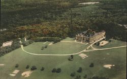 Air View of Poland Spring House Maine Postcard Postcard Postcard