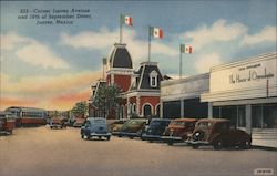 Corner of Juarez Avenue and 16th of September Street Postcard