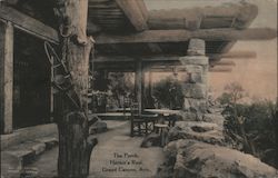 The Porch, Hermit's Rest Grand Canyon National Park, AZ Postcard Postcard Postcard