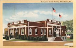 Montgomery County Building Postcard