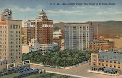 San Jacincto Plaza Postcard