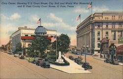 Civic Center Postcard